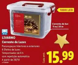 Lidl A+ - corrente de luzes promoção