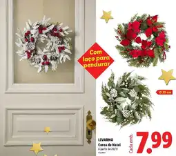Lidl com - cora de natal promoção