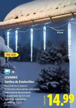 Lidl A+ - cortina de estalacities promoção
