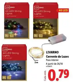 Lidl A+ - corrente de luzes promoção