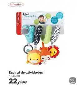 Toys R Us Infantino - espiral de atividades promoção