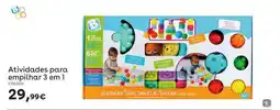 Toys R Us B-kids - atividades para empilhar 3 em 1 promoção