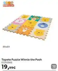 Toys R Us Baby smile - tapete puzzle winnie the pooh promoção