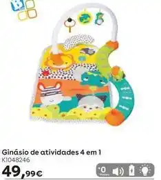 Toys R Us B-kids - ginásio de atividades 4 em 1 promoção