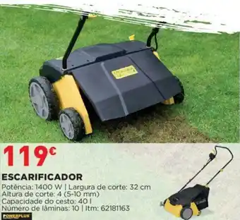 Powerplus Escarificador 1400W 32cm