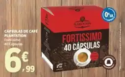 E.Leclerc Cápsulas de café plantation fortíssimo promoção