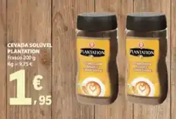 E.Leclerc cevada solúvel plantation promoção