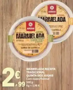 E.Leclerc Marmelada receita tradicional quinta dos jugais promoção