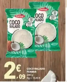 E.Leclerc Coco ralado ferbar promoção