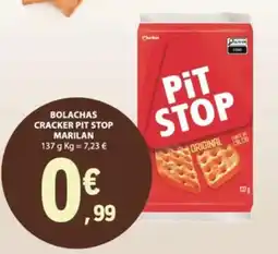 E.Leclerc Bolachas cracker pit stop marilan promoção