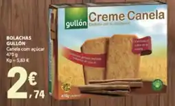 E.Leclerc Bolachas gullón canela com açúcar promoção