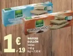E.Leclerc Wafers gullón promoção