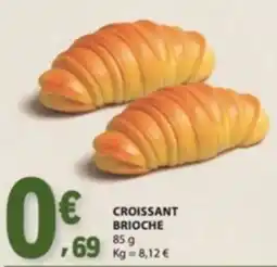 E.Leclerc Croissant brioche promoção