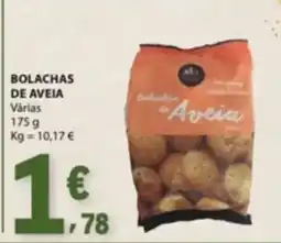 E.Leclerc Bolachas de aveia promoção
