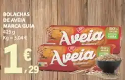 E.Leclerc Bolachas de aveia marca guia promoção