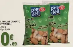 E.Leclerc Lingua de gato p'tit déli promoção