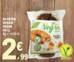 E.Leclerc Alheira vegan vegin promoção