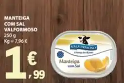 E.Leclerc Manteiga com sal valformoso promoção