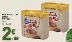 E.Leclerc P'tit Déli achocolatado em pó promoção