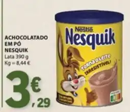 E.Leclerc Achocolatado em pó nesquik promoção