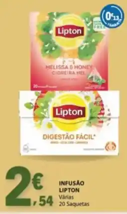 E.Leclerc Infusão Lipton promoção