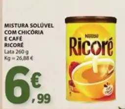 E.Leclerc Mistura solúvel com chicória e café ricoré promoção