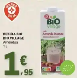 E.Leclerc bebida bio bio village amêndoa promoção