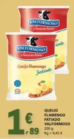E.Leclerc Queijo flamengo fatiado valformoso promoção