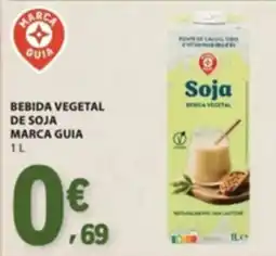 E.Leclerc Bebida vegetal de soja marca guia promoção