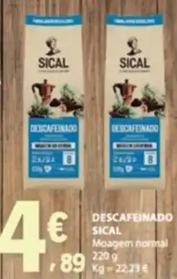 E.Leclerc Descafeinado sical promoção