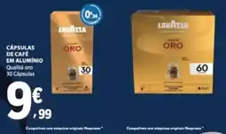 E.Leclerc Cápsulas de café em alumínio qualitá oro promoção