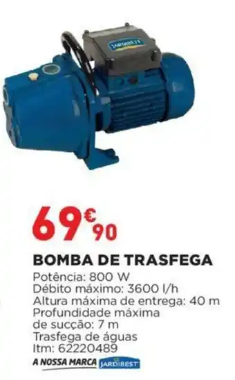 Bricomarché Jardibest Bomba de Trasfega 800W promoção