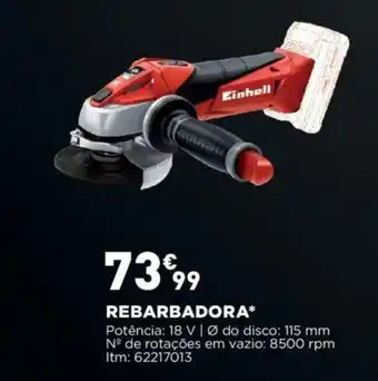 Bricomarché Einhell Rebarbadora 18V 115mm promoção