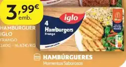 Spar hamburguer iglo frango promoção