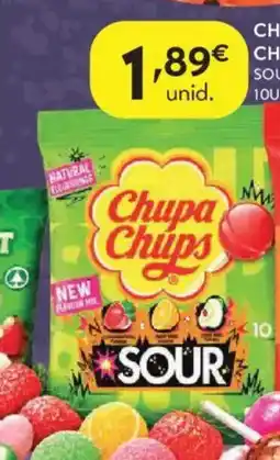 Spar Chupa Chups sour promoção