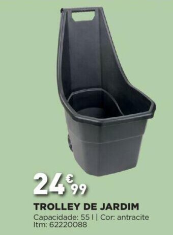 Bricomarché Trolley de Jardim 55L promoção