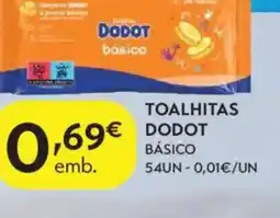 Spar toalhinhas dodot básico promoção