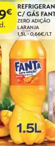 Spar Fanta zero adição laranja promoção