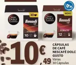 E.Leclerc Cápsulas de café Nescafé Dolce Gusto promoção