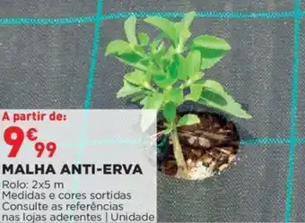 Bricomarché Malha Anti-Erva 2x5m promoção