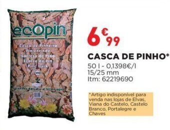 Bricomarché Casca de Pinho 50L promoção