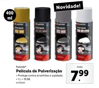Lidl Parkside Película de Pulverização 400ml promoção
