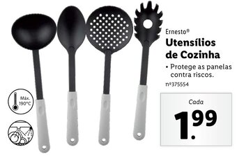Lidl Ernesto Utensílios de Cozinha promoção