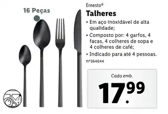 Ernesto Talheres 16 peças