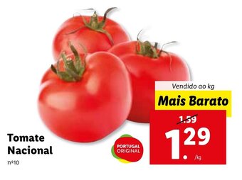 Lidl Tomate Nacional promoção