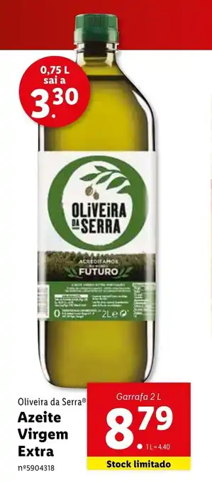 Lidl Oliveira da Serra Azeite Virgem Extra 2L promoção
