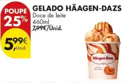 Pingo Doce gelado haagen-dazs doce de leite promoção