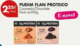 Pingo Doce Pudim flan proteico promoção