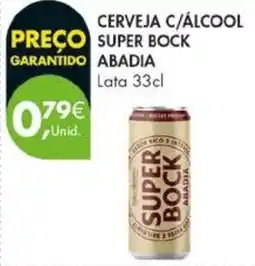 Pingo Doce Cerveja c/álcool super bock abadia promoção
