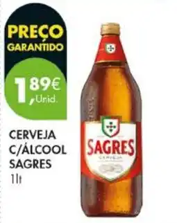 Pingo Doce Cerveja c/álcool sagres promoção